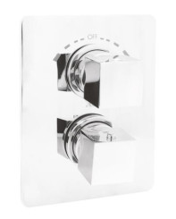 SET DE DECORATION KUBICK - BOITIER DE THERMOSTATIQUE DE DOUCHE - ROLF