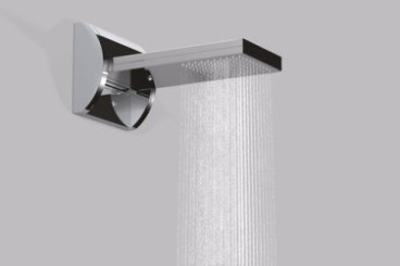 Douche de tête cascade bi-jets anticalcaire