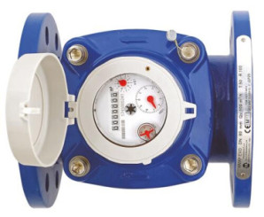 Compteur type Woltmann à helice axiale DN100