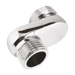 Raccord excentré contre coudé extra plat double mâle 20/27 - 15/21