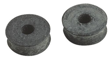 Clapets percés caoutchouc neopan pour cuvettes de robinet - ø21 - Épaisseur 5mm
