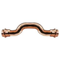 CHAPEAU DE GENDARME CUIVRE DOUBLE FEMELLE A SERTIR EAU Ø22