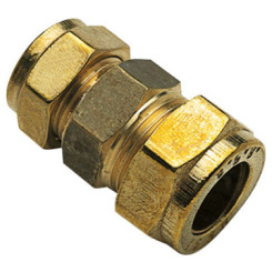 JONCTION REDUITE A BICONE LAITON POUR TUBE CUIVRE 14-10