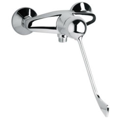 MITIGEUR DE DOUCHE CHROME AVEC POIGNEE CLINIQUE