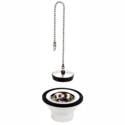 BONDE A BOUCHON POUR EVIER INOX