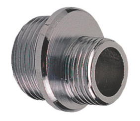 Raccord excentré double mâle 20/27