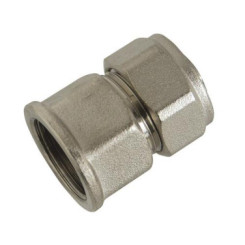 RACCORD FEMELLE LAITON A COMPRESSION POUR MULTICOUCHE