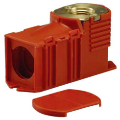 BOITE D'ENCASTREMENT ROUGE SIMPLE 3/4EK - FIXOCONNECT