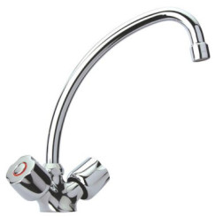 MELANGEUR D'EVIER SENSO CERAM CHROME