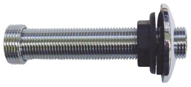 Traversée de cloison double mâle 113mm