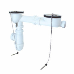 VIDAGE D'EVIER POUR 2 CUVES GRES'