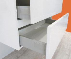 Meuble à suspendre 80cm blanc marteen