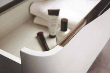 Meuble MANNAR à suspendre 90 cm blanc