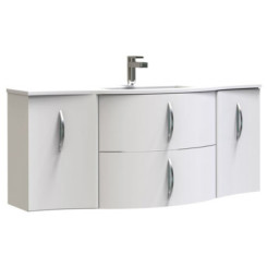 MEUBLE A SUSPENDRE 120 cm VALLEY BLANC