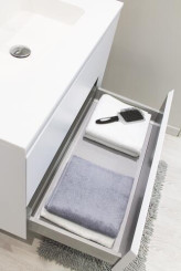 Meuble PANADURA à suspendre 60 cm blanc mat