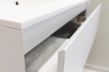 Meuble PANADURA à suspendre 60 cm blanc brillant