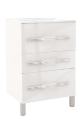 MEUBLE SUR PIEDS 60cm NANNING BLANC - BATHROOM THERAPY