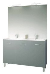 MEUBLE SUR PIEDS 120cm ANTHRACITE NEW YORK - BATHROOM THERAPY
