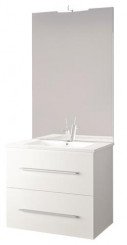 MEUBLE A SUSPENDRE 80cm BLANC NEW YORK - BATHROOM THERAPY