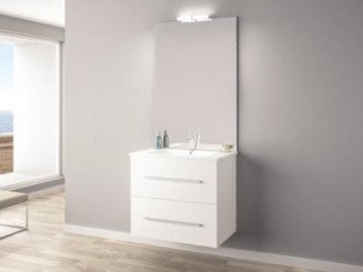 Meuble NEW YORK à suspendre 60cm blanc