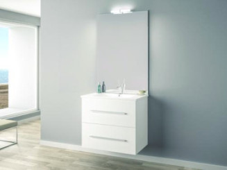 Caisson à suspendre blanc avec tiroirs NEW YORK 70cm