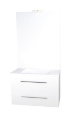 Meuble NEW YORK à suspendre 80cm blanc