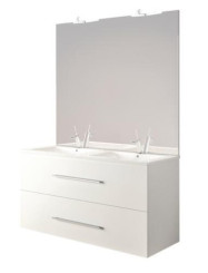 Meuble NEW YORK à suspendre 120cm blanc