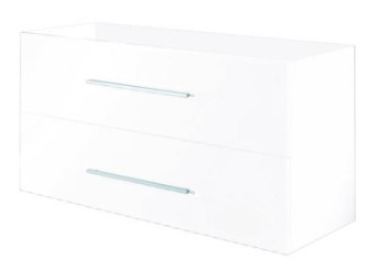 Caisson à suspendre blanc avec tiroirs NEW YORK 120cm