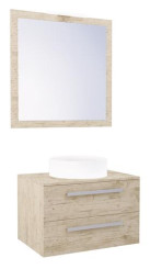 Meuble NUDEA 2.0 à suspendre 70cm cognac
