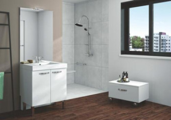 Meuble PMR 80cm 2 portes ergo - NEOVA