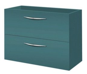 Caisson DUBAI bleu paon 70cm