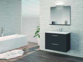 Caisson DUBAI noir mat 70cm