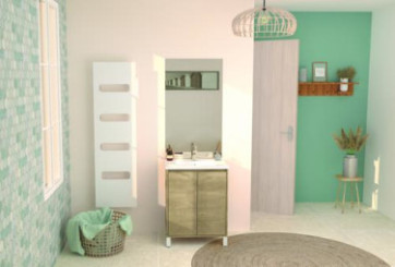 Caisson avec portes ODESSA bois 60cm