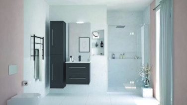 Caisson noir mat NEW YORK 60cm