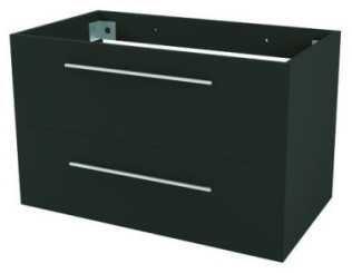 Caisson noir mat NEW YORK 80cm
