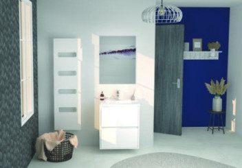 Caisson avec tiroirs ODESSA blanc 60cm