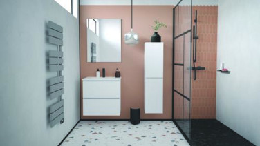 Caisson 2 tiroirs blanc mat OSLO 60cm