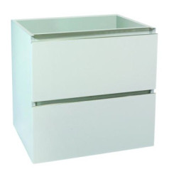 Caisson 2 tiroirs blanc mat OSLO 80cm