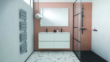 Caisson 4 tiroirs blanc mat OSLO 120cm