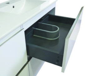 Caisson 4 tiroirs blanc mat OSLO 120cm