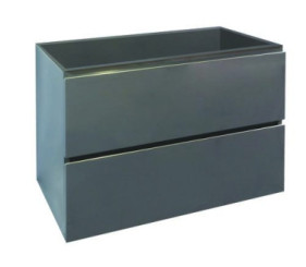 Caisson 2 tiroirs gris OSLO 80cm