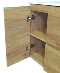 Meuble OSLO à suspendre 2 tiroirs & 1 porte 90cm bois