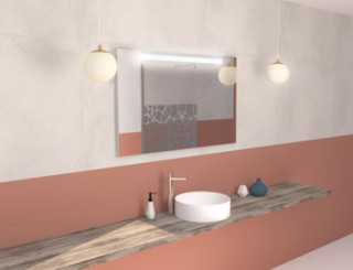 Miroir LED à suspendre 100x70cm LISBONNE