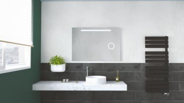 Miroir LED à suspendre 100x70cm STOCKHOLM