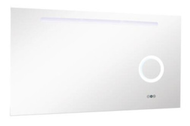 Miroir LED à suspendre 140x70cm STOCKHOLM