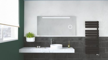 Miroir LED à suspendre 140x70cm STOCKHOLM