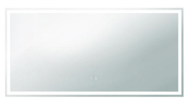 Miroir LED Lausane 120X60cm contours sablés