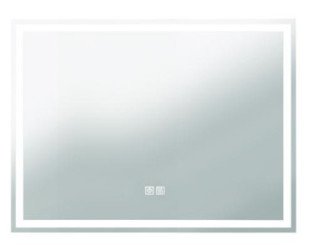 Miroir LED Lausane 80X60cm contours sablés