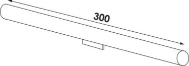 Applique LED cylindrique