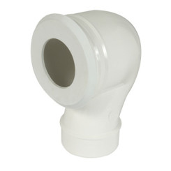 PIPE CONTRE-COUDEE PLASTIQUE